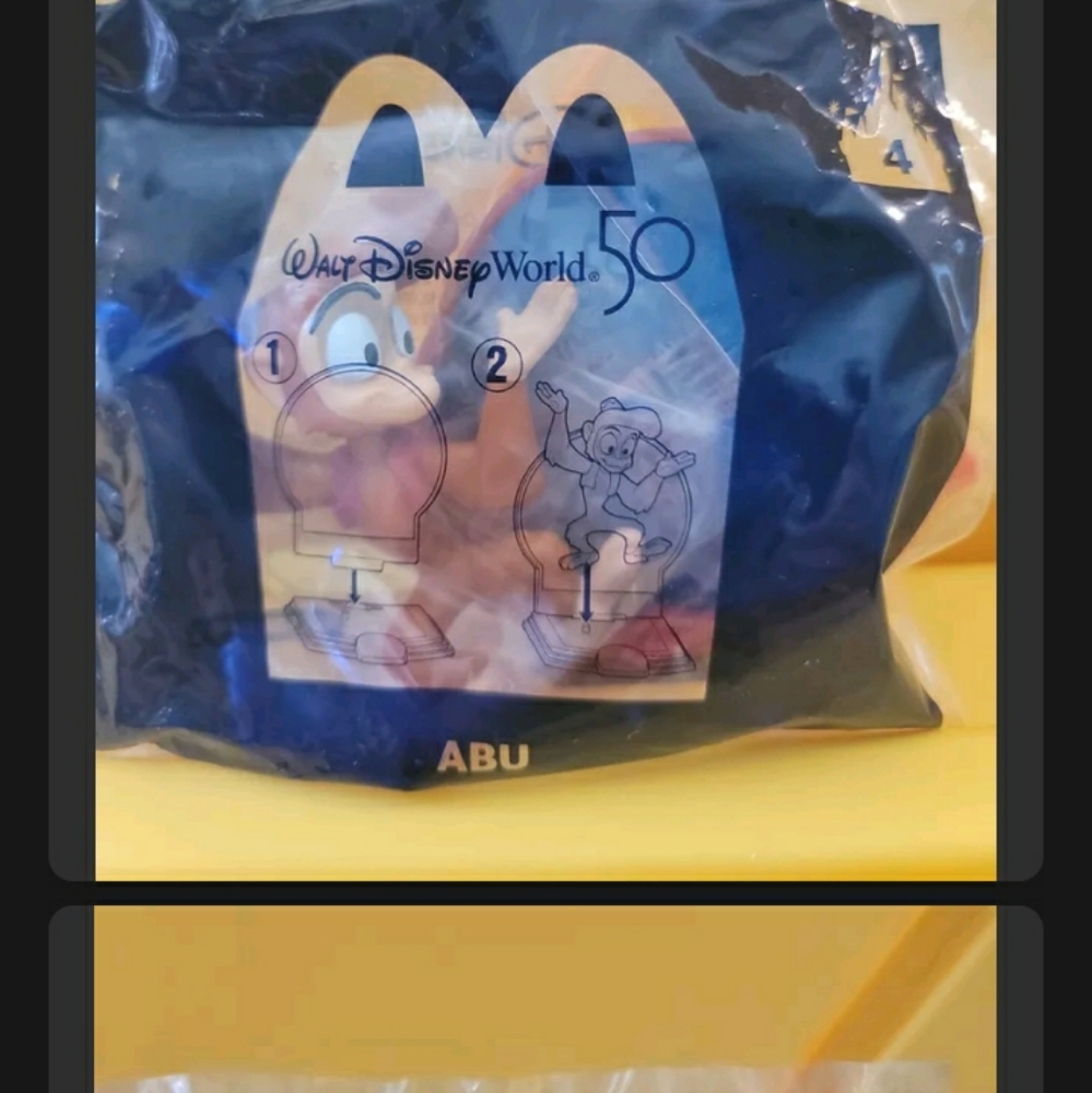 Disney 50th ABU Happy Meal Toy figure 2021